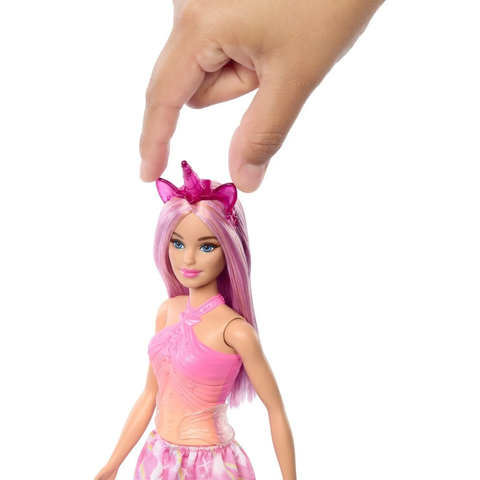  Búp bê HRR13 Barbie Fairytale New Core Unicorn 