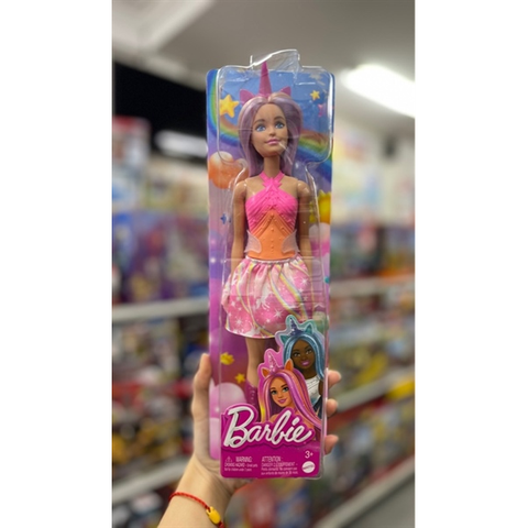  Búp bê HRR13 Barbie Fairytale New Core Unicorn 