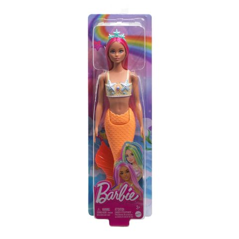  Búp bê  HRR05 Dreamtopia Barbie , Mermaid Doll Peach 