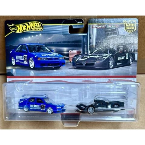  Hot Wheels Premium Car Culture Twin 2 Pack '94 Nissan Primera & Nissan R390 GT1 