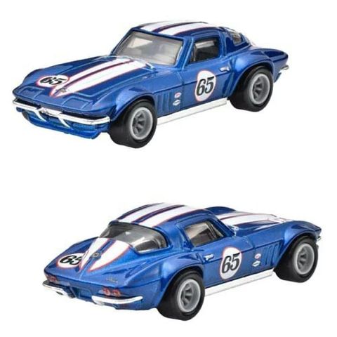  HRR80 Hot Wheels Premium Car Culture 2-Pack Custom Corvette Stingray Coupe and '69 Copo Corvette 