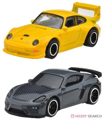  HRR82 Hot Wheels Premium 2 Pack Porsche 993 GT2/Porsche 718 Cayman GT4 