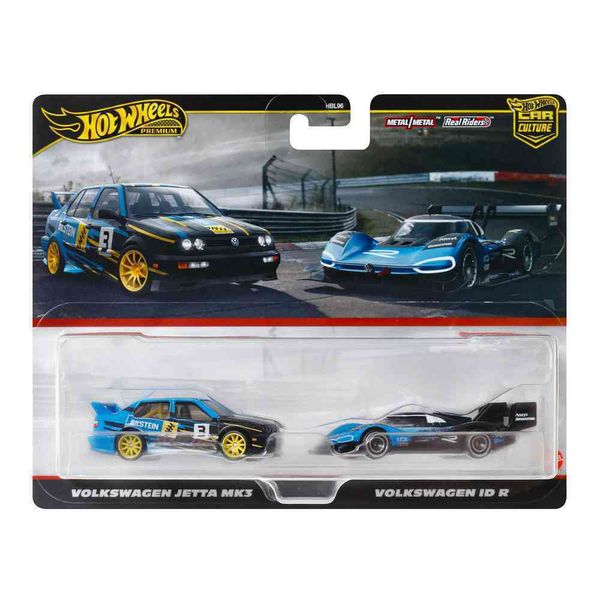HRR83 Hot Wheels - Car Culture - 2 Pack Volkswagen Jetta MK3 & Volkswagen ID