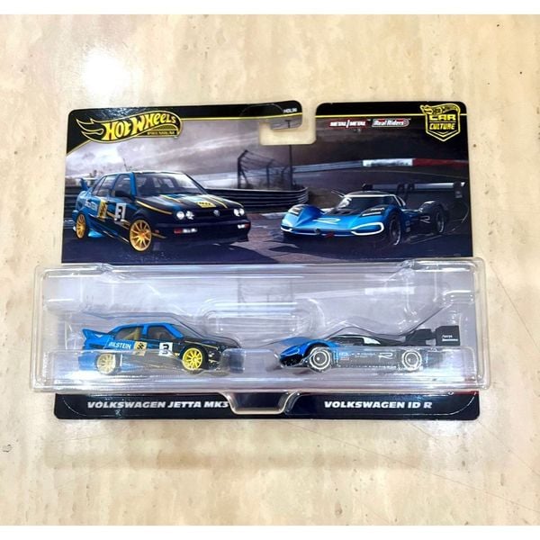 HRR83 Hot Wheels - Car Culture - 2 Pack Volkswagen Jetta MK3 & Volkswagen ID