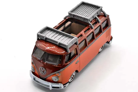  Xe mô hình HRT62 Hot Wheels Boulevard '67 Volkswagen Samba Bus 