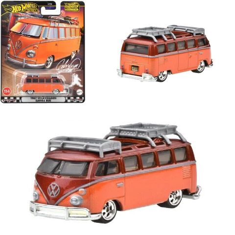  Xe mô hình HRT62 Hot Wheels Boulevard '67 Volkswagen Samba Bus 