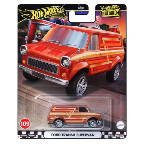  Xe mô hình HRT76 Hot Wheels Boulevard Ford Transit Supervan 