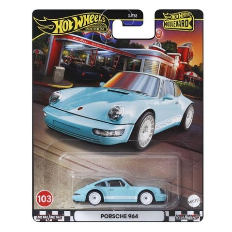  Xe mô hình HRT73 Hot Wheels Premium Boulevard Porsche 964 
