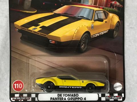  Mô hình xe HRT75 Hot Wheels Boulevard De Tomaso Pantera Gruppo 4 