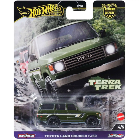  Xe mô hình HRV88 Hot Wheels Car Culture Teratrek Toyota Land Cruiser FJ60 
