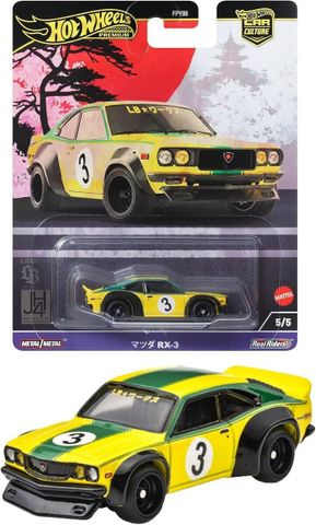  Xe mô hình HRV84 Hot Wheels Car Culture Japan Historics 4 Mazda RX-3 