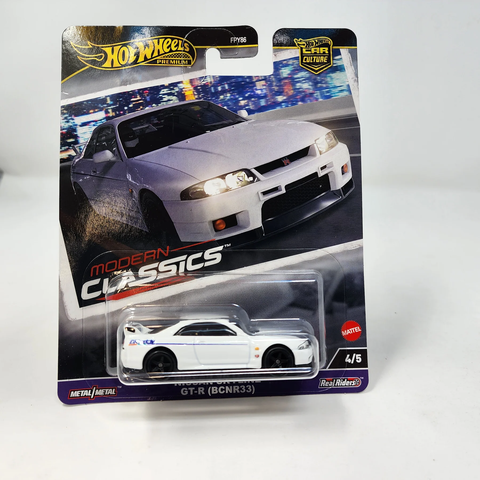  Xe mô hình HRV99 Hot Wheels Car Culture Modern Classics Nissan Skyline GT-R (BCNR33) 