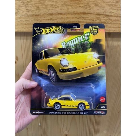  HRW07 Hot Wheels Premium CC Hammer Drop Porsche 911 Carrera RS 2.7 
