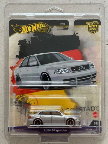  HRV81 Hot Wheels Car Culture World Tour Audi S4 Quattro 