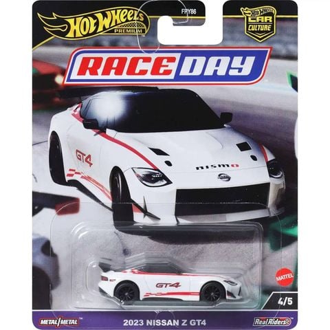  Xe mô hình HRV73 Hot Wheels Car Culture Race Day 2023 Nissan Z GT4 