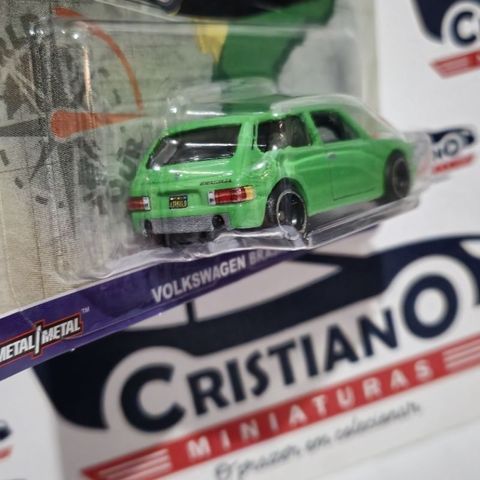  Xe mô hình HRV82 Hot Wheels Car Culture World Tour Volkswagen Brasilia 