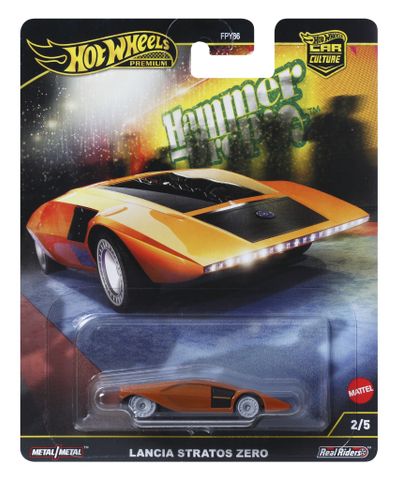  Xe mô hình HRV77 Hot Wheels Premium Car Culture Lancia Stratos Zero 