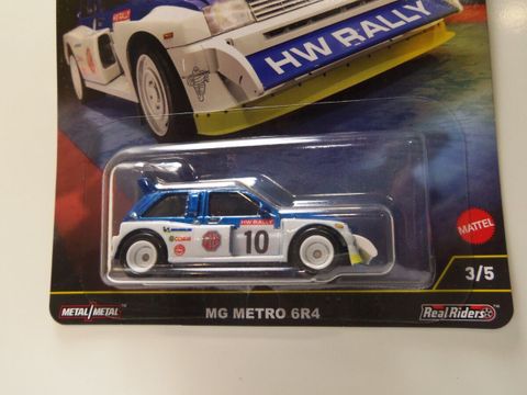  HRW09 Hot Wheels Premium Car Culture Hammer Drop MG Metro 6R4 