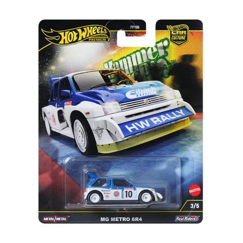  HRW09 Hot Wheels Premium Car Culture Hammer Drop MG Metro 6R4 