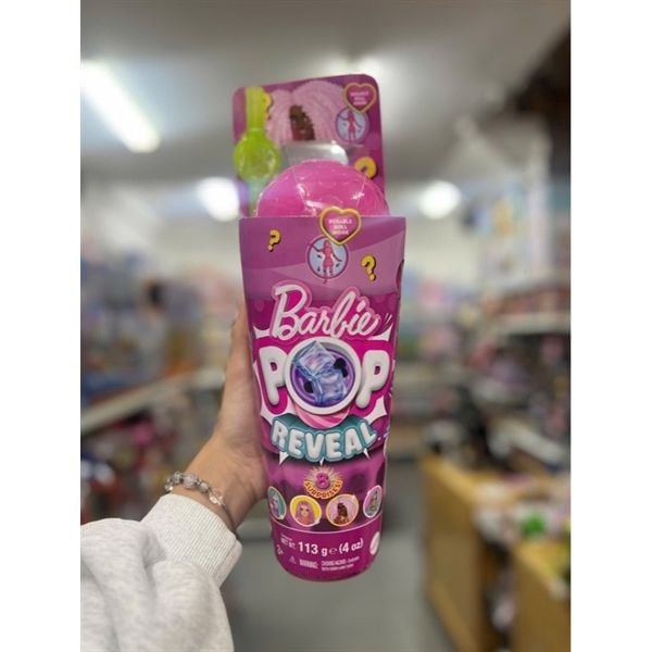 Búp bê Barbie HTJ20 Pop Reveal Boba Series Doll Berry Bliss