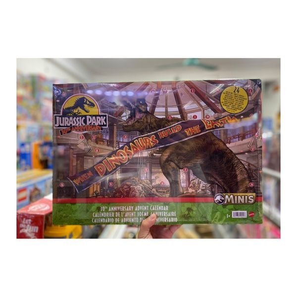 23win08 com Jurassic World 30th Anniversary Holiday Advent Calendar Mini Figure Set