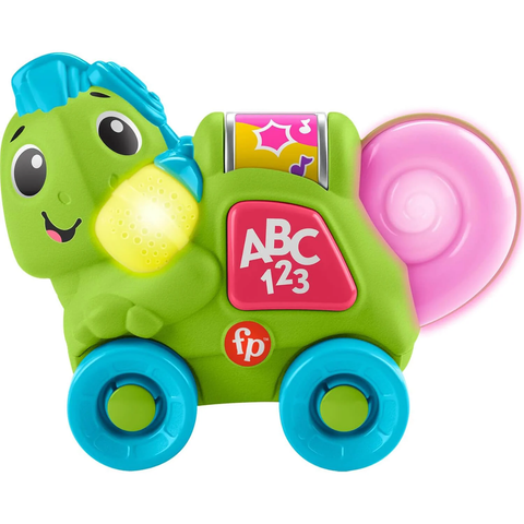  HTX01 Fisher-Price Link Squad Crawl 'n Colors Chameleon Baby 