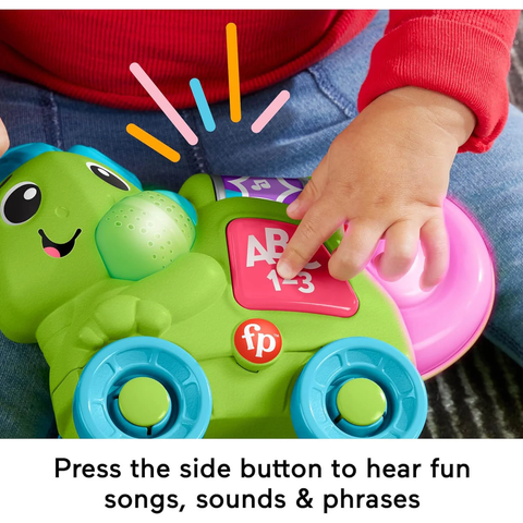  HTX01 Fisher-Price Link Squad Crawl 'n Colors Chameleon Baby 