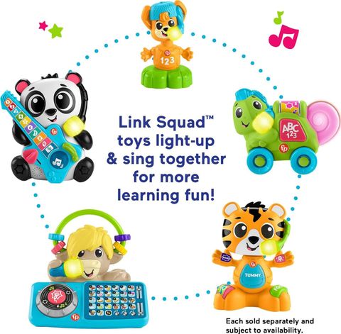  Đồ chơi HTW99 Fisher-Price Baby & Toddler Learning Toy Link Squad 