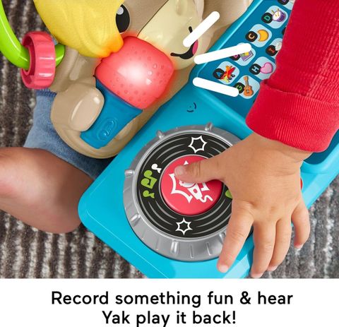 HTX03 Fisher-Price Link Squad A to Z Yak Baby Learning Toy 