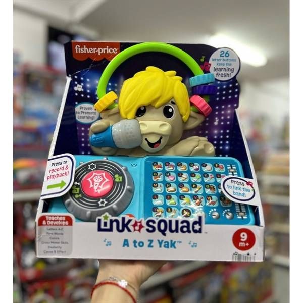 Fisher-Price Link Squad A to Z Yak Baby Learning Toy