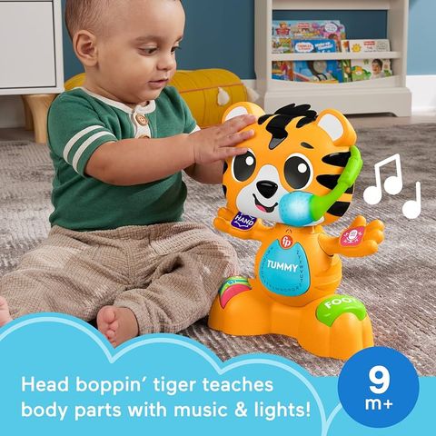  HTX04 Fisher-Price Link Squad Bop & Learn Tiger 