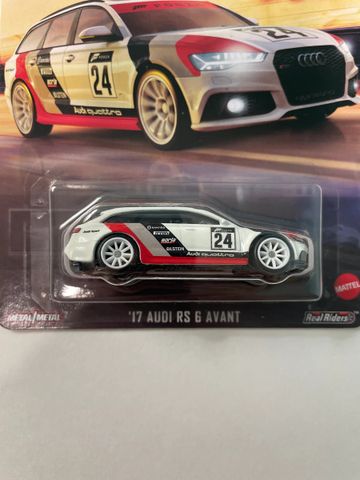  Xe mô hình HVJ47 Hot Wheels Premium Pop Culture FORZA '17 AUDI RS 6 AVANT 