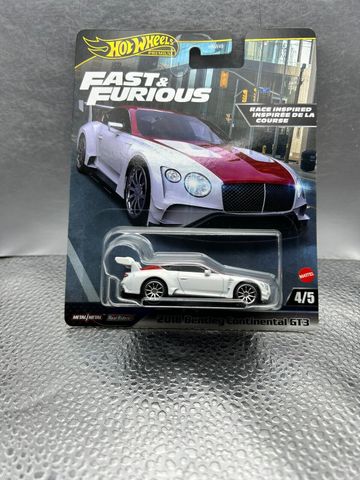  HVR63 Hot Wheels Fast And Furious - 2018 Bentley Continental GT3 