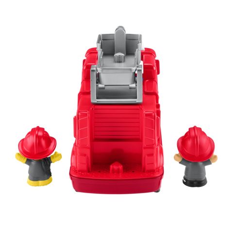 Xe cứu hỏa Fisher-Price Little People Fire Truck Musical Toddler Toy with Lights Sounds & 2 Figures 