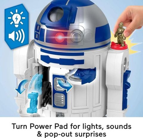  HXG52 Fisher-Price Imaginext STAR WARS Toy R2-D2 17.5 Inch 