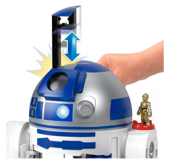 HXG52 Fisher-Price Imaginext STAR WARS Toy R2-D2 17.5 Inch