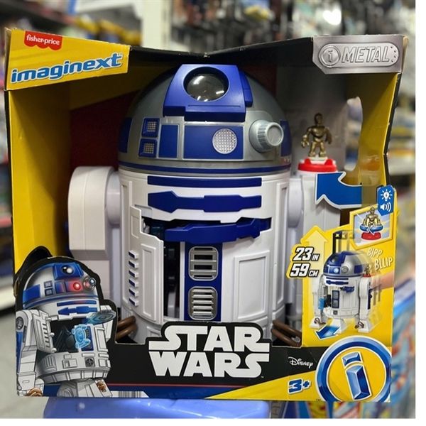 HXG52 Fisher-Price Imaginext STAR WARS Toy R2-D2 17.5 Inch