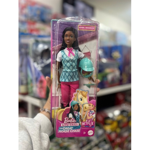  Búp bê HXJ39 Barbie Mysteries the Great Horse Chase Barbie Brooklyn Doll 