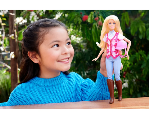  HXP06 Barbie Mysteries the Great Horse Chase Malibu Doll 