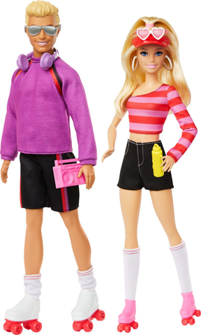  Đồ chơi búp bê HXK90 Barbie And Ken Fashion Doll - Pack of 2 
