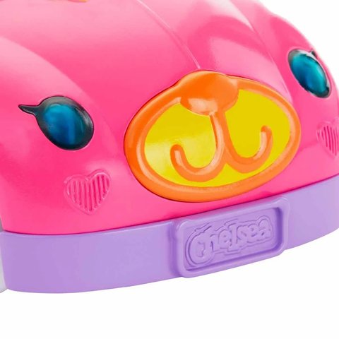  Búp bê cùng xe hồng HXN05 -Barbie Chelsea Doll & Toy Car Set with Bear 