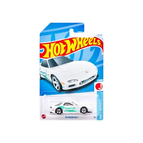  Xe mô hình HXR10 Hot Wheels Basic Car '95 Mazda RX-7 