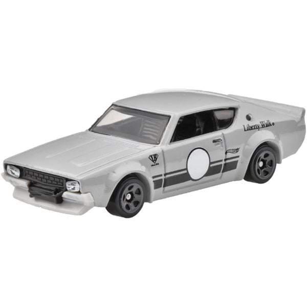 Xe mô hình HXR13 23win04 Basic Car, Nissan Skyline 2000GT-R LBWK Gray- xám