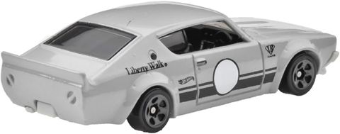  Xe mô hình HXR13 Hot Wheels Basic Car Nissan Skyline 2000GT-R LBWK Gray 