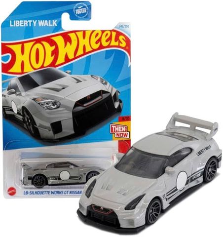  Xe mô hình HXR28 Hot Wheels Basic Car, LB-Silhouette, Works GT, Nissan 35GT-RR VER.2 