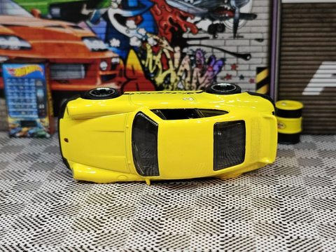  HXP85 Hot Wheels Basic Car, Porsche 911 Carrera RS 2.7 - Yellow 
