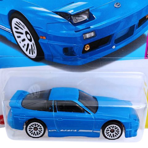 Xe mô hình HXR16 Hot Wheels Basic Car '96 Nissan 180SX Type X 