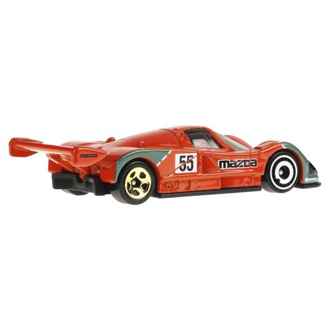  Xe mô hình HXR14 Hot Wheels Basic Car, Mazda 787B - Orange 