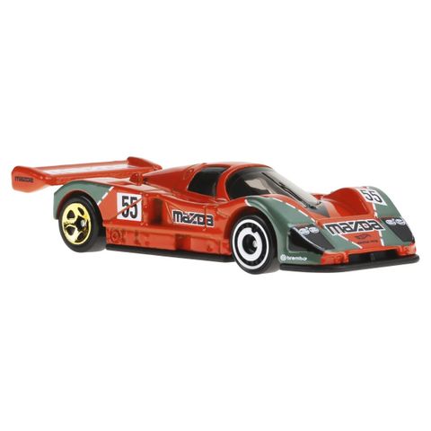  Xe mô hình HXR14 Hot Wheels Basic Car, Mazda 787B - Orange 
