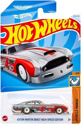  Mô hình xe HXR20 Hot Wheels Basic Car Aston Martin DB4GT High Speed Edition 